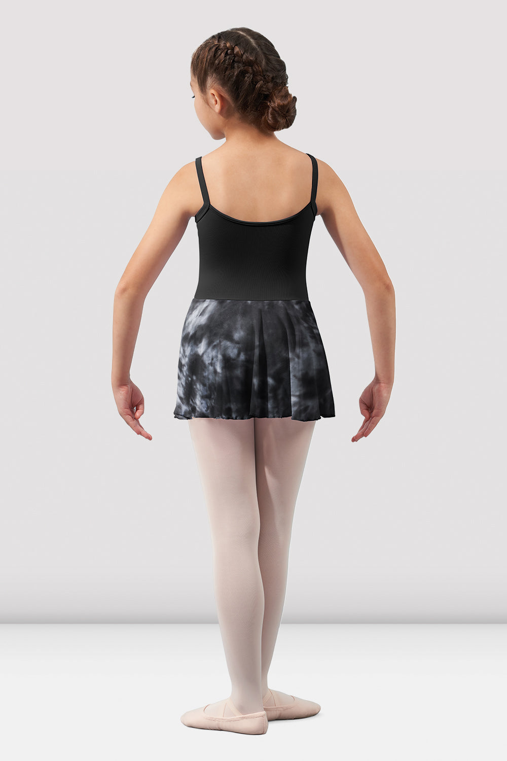 Premium Girls' Mirella Watercolor Camisole Skirted Leotard